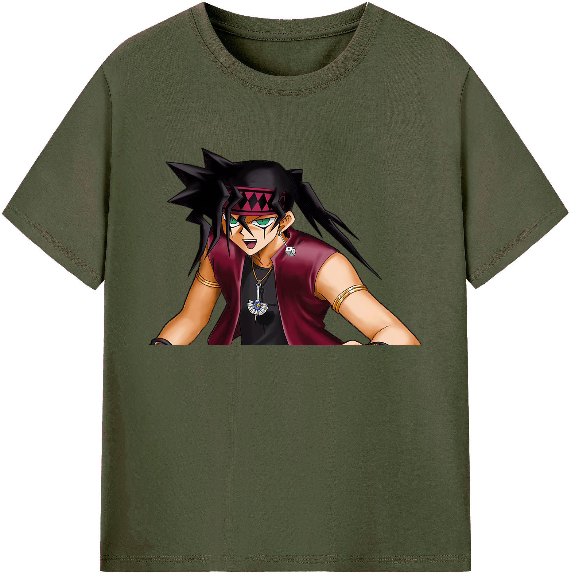 （画像用） 遊☆戯☆王 Yu-Gi-Oh! 綿100％ メンズ半袖Tシャツ｜肌触りやわらか＆通気性
